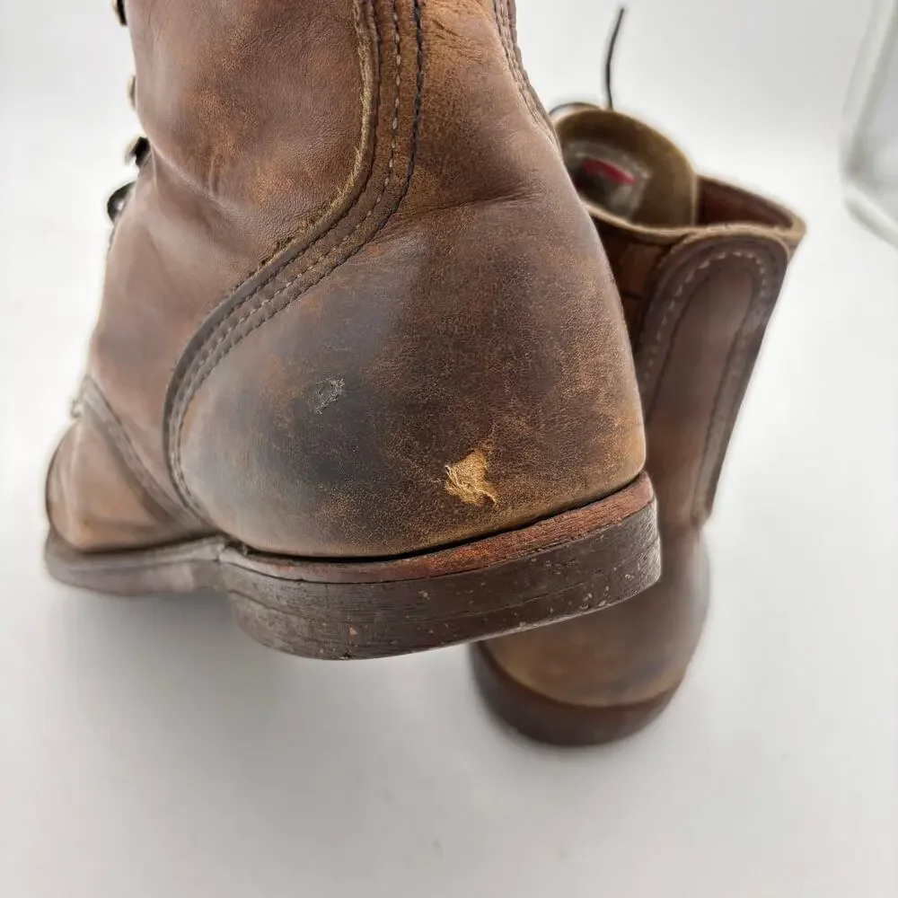 Red Wing 8111 Heritage Iron Ranger 6 Inch Work Boots Men's 7.5D Workwear